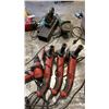 Image 1 : 3 MILWAUKEE ANGLE GRINDERS AND MILWAUKEE HEAT GUN
