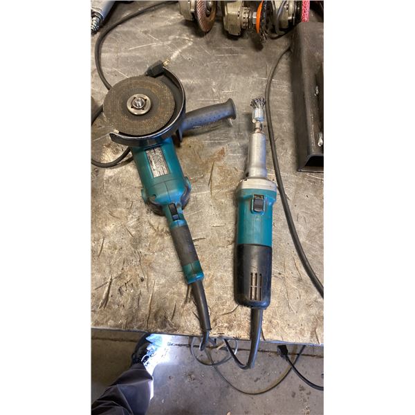 MAKITA ANLE GRINDER AND MAKITA DIE GRINDER