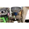 Image 1 : ROSE LAPPING MACHINE ON STAND WITH COVER
