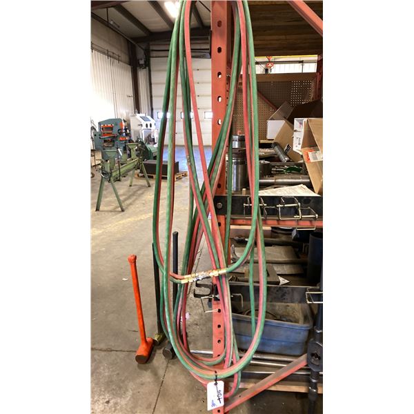 OXYGEN ACETYLEN EXTENSION HOSE APPROX 50'