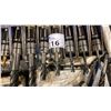 Image 1 : SET OF 7 NC THREAD TAPS FOR TAPPING ATTACHMENT, 3/8"-1 1/4"