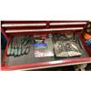 Image 3 : MASTERCRAFT MAXIMUM TOOL CABINET ON WHEELS. INC SOME CONTENTS AS SHOWN IN PHOTOS BUT NOT ALL.