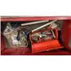 Image 4 : MASTERCRAFT MAXIMUM TOOL CABINET ON WHEELS. INC SOME CONTENTS AS SHOWN IN PHOTOS BUT NOT ALL.