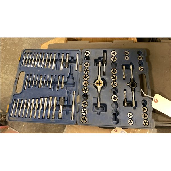 MASTERCRAFT TAP AND DIE SET-INCOMPLETE