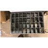 Image 6 : 4 TRAYS OF FASTENERS AS IN PHOTOS. FASTENAL CAP SCREWS. WURTH MACHINE SCREWS, NUTS, WASHERS,