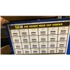 Image 9 : 4 TRAYS OF FASTENERS AS IN PHOTOS. FASTENAL CAP SCREWS. WURTH MACHINE SCREWS, NUTS, WASHERS,
