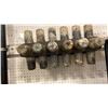 Image 1 : ROTATING STORAGE UNIT WITH CLEAR HOLDER. INC GREASE FITTINGS, CAP SCREWS, COTTER PINS,