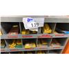 Image 3 : STORAGE CABINET COMPLETE WITH CONTENTS. LARGE SUPPLY OF TOOLING INSERTS, THREADING INSERTS,