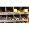 Image 8 : STORAGE CABINET COMPLETE WITH CONTENTS. LARGE SUPPLY OF TOOLING INSERTS, THREADING INSERTS,