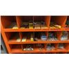 Image 2 : STORAGE CABINET COMPLETE WITH CONTENTS. INC BROACHES, PIPE FITTINGS, TOOL INSERTS, BEARINGS,