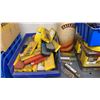 Image 4 : CONTENTS OF TOP OF SHELF. TOOL INSERTS, FITTINGS, MILLING TOOLS, BOLTS, ETC AS IN PHOTOS
