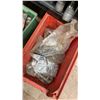 Image 7 : CONTENTS OF TOP OF SHELF. TOOL INSERTS, FITTINGS, MILLING TOOLS, BOLTS, ETC AS IN PHOTOS