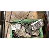Image 9 : CONTENTS OF TOP OF SHELF. TOOL INSERTS, FITTINGS, MILLING TOOLS, BOLTS, ETC AS IN PHOTOS