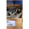 Image 1 : BOX OF PIPE CLAMPS SOME ARE 5 1/2"