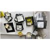 Image 1 : PEG BOARD WALL WITH ASST OF O-RINGS, PISTON RINGS, ETC