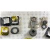 Image 4 : PEG BOARD WALL WITH ASST OF O-RINGS, PISTON RINGS, ETC