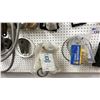 Image 5 : PEG BOARD WALL WITH ASST OF O-RINGS, PISTON RINGS, ETC