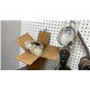 Image 8 : PEG BOARD WALL WITH ASST OF O-RINGS, PISTON RINGS, ETC