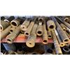 Image 3 : SHELF LOT OF 660 BRONZE TUBING AND BAR STOCK. SHORT LENGTHS UP TO 3'. DIAMETERS FROM