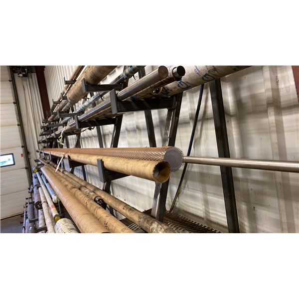 P.S.Q. SEVERAL LENGTHS. 3/4 , 1 3/16 , 1 1/2 , 2 3/16 . LENGTHS FROM 5'-22'. APPROX 7 PIECES