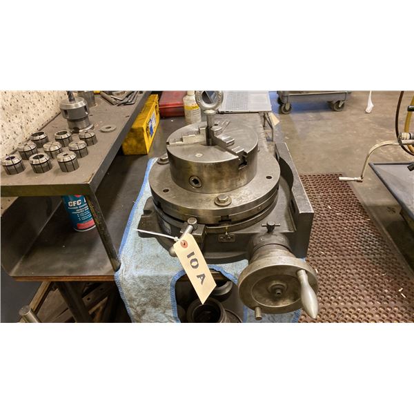 STM ROTARY TABLE MODEL HV-12, CODE 326-515. CAN BE USED WITH MILLING MACHINES