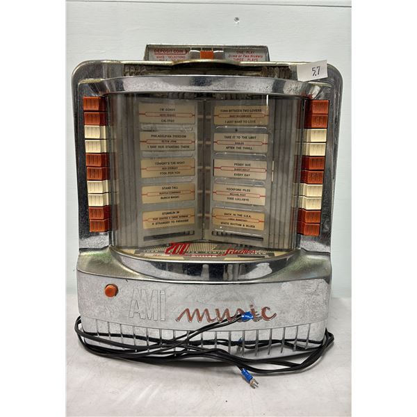 VINTAGE 1956-1965 AMI 200 WALLBOX JUKEBOX SELECTOR *NO KEY*
