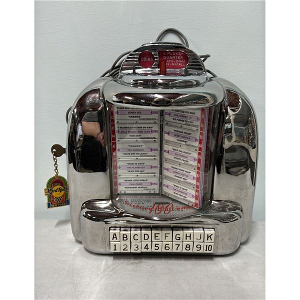 VINTAGE 1950S SEEBURG 100 WALL-O-MATIC WALLBOX JUKEBOX SELECTOR WITH KEY