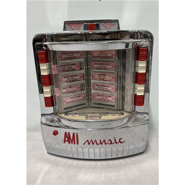 VINTAGE 1950S AMI JUKEBOX WALLBOX REMOTE SELECTOR *NO KEY*