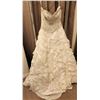 Image 1 : Madison Collection Size 8 Ivory and Silver Bridal Dress with Beaded Bodice
