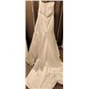 Image 4 : Bonny Bridal White Strapless Gown Size 12 with Embellished Waistband