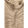 Image 3 : White Satin Size 12 Bridal Gown with Beaded Embellishments