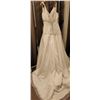 Image 4 : Alfred Sung Bridal Gown with Beaded Waistband, Size 10