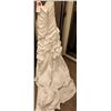 Image 5 : Elegance Bridal Gown Size 10 with Beaded Bodice and Ruched Satin Skirt