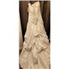 Image 4 : Strapless Bridal Gown Size 10 with Beaded Waist Detail