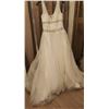 Image 1 : Alfred Angelo Size 8 Bridal Gown with Sequin and Bead Embellishments