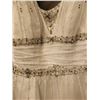 Image 2 : Alfred Angelo Size 8 Bridal Gown with Sequin and Bead Embellishments