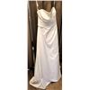 Image 1 : Alfred Angelo Bridal Gown Size 6 with Beaded Bodice and Ruffled Train