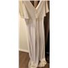 Image 5 : White Bridal Gown with Pleated Bodice and Short Flutter Sleeves