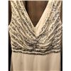 Image 2 : Sleeveless White Bridal Gown with Sequin Bodice