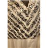 Image 3 : Sleeveless White Bridal Gown with Sequin Bodice
