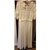 Image 1 : White Lace Bridal Gown with Beaded Embellishments