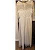 Image 4 : White Bridal Gown with Lace Overlay and Bead Accents