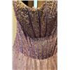 Image 2 : Jovani Formal Gown With Purple Sequin and Rhinestone Embellishments