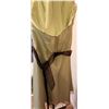 Image 4 : Alfred Angelo Strapless Formal Gown with Brown Organza Accents