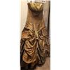 Image 1 : Belezza by Savoy's Strapless Brown Formal Gown with Sequin Bodice