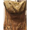 Image 2 : Belezza by Savoy's Strapless Brown Formal Gown with Sequin Bodice
