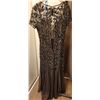 Image 5 : Adrianna Papell Formal Gown with Beaded Floral Embellishments