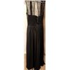 Image 3 : After Six Black Lace and Chiffon Formal Gown