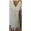 Image 4 : White Sequin Embellished Bridal Gown