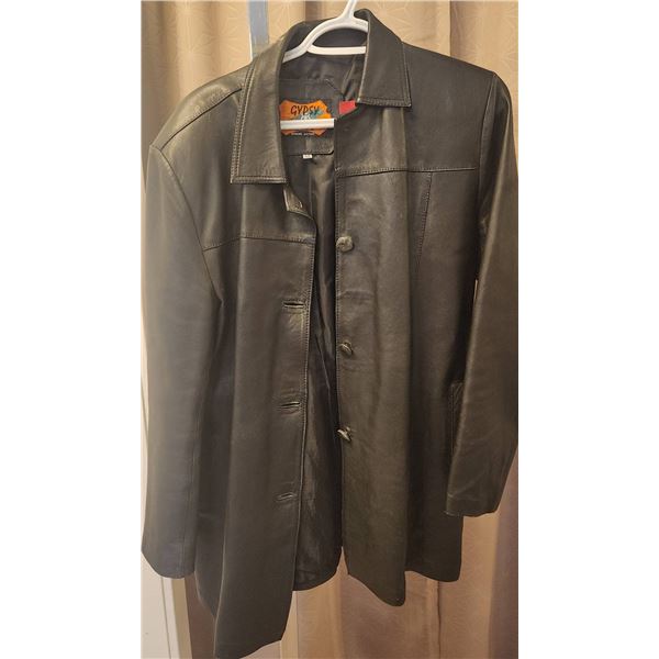 Gypsy Piel Genuine Leather Jacket Size 42